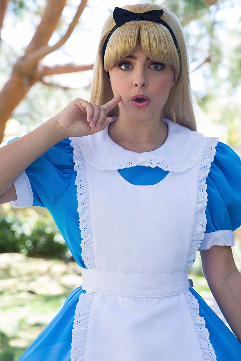 Alice party character for kids in boston